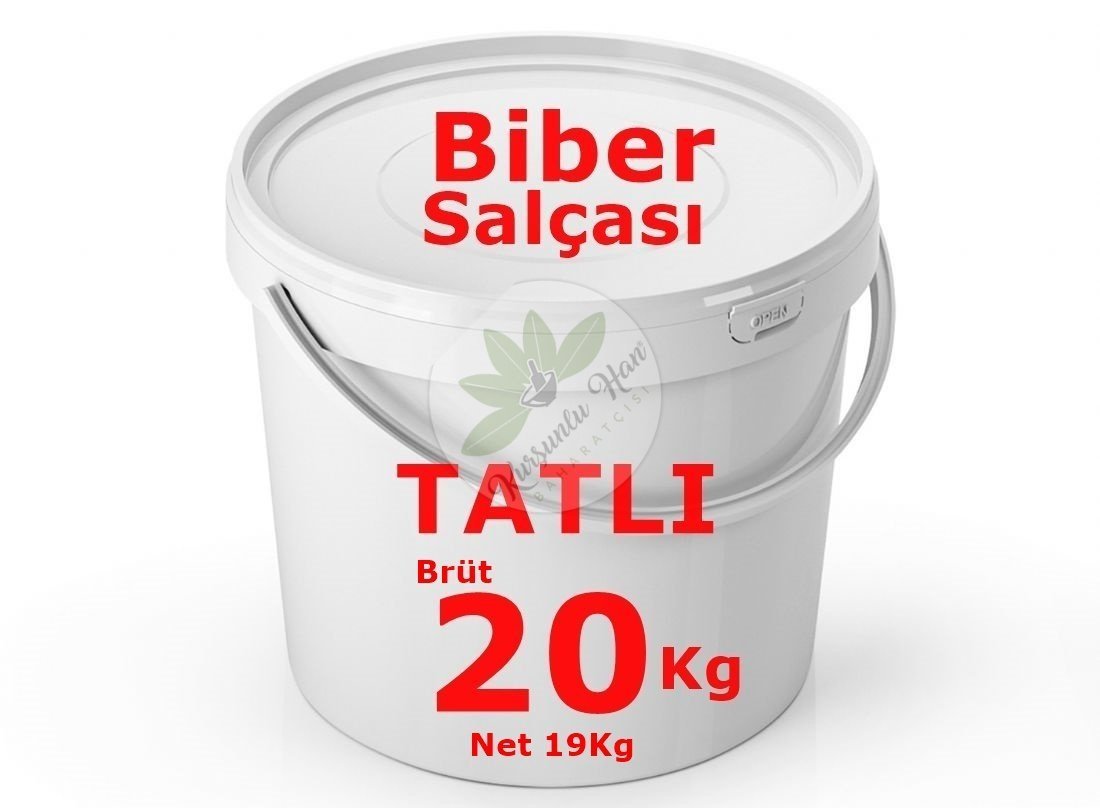 SAMANDAĞ TATLI BİBER SALÇASI 19 KG