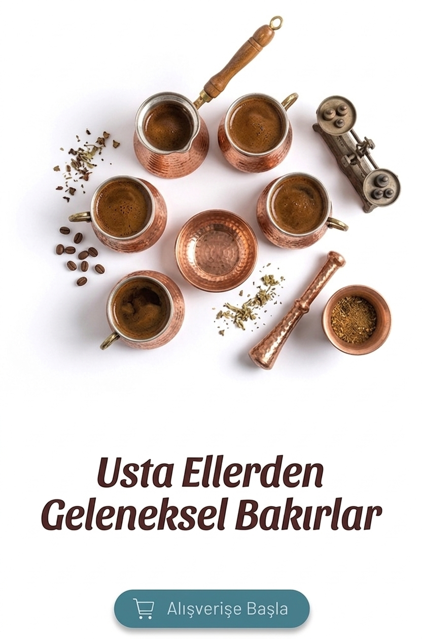 Usta Ellerden Geleneksel Bakırlar