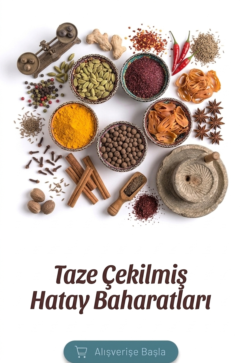 Taze Çekilmiş Hatay Baharatları