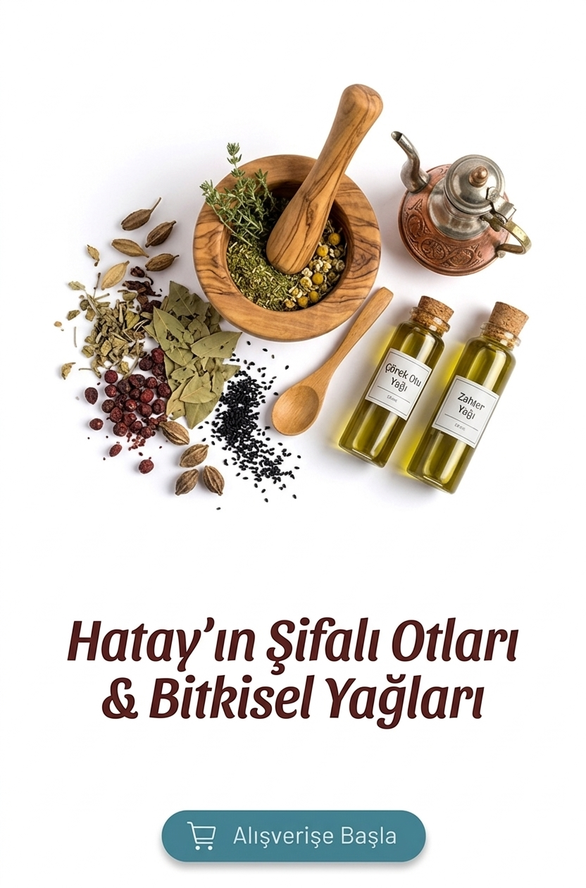 Hatay'ın Şifalı Otları & Bitkisel Yağları