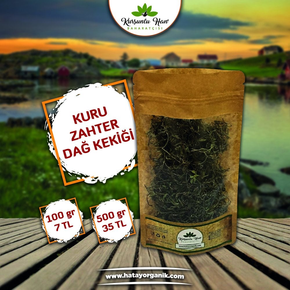 KURU ZAHTER (DAĞ KEKİĞİ) 100 GR