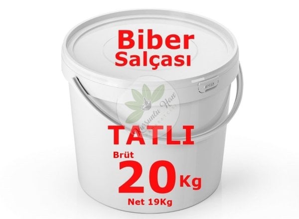 SAMANDAĞ TATLI BİBER SALÇASI 19 KG