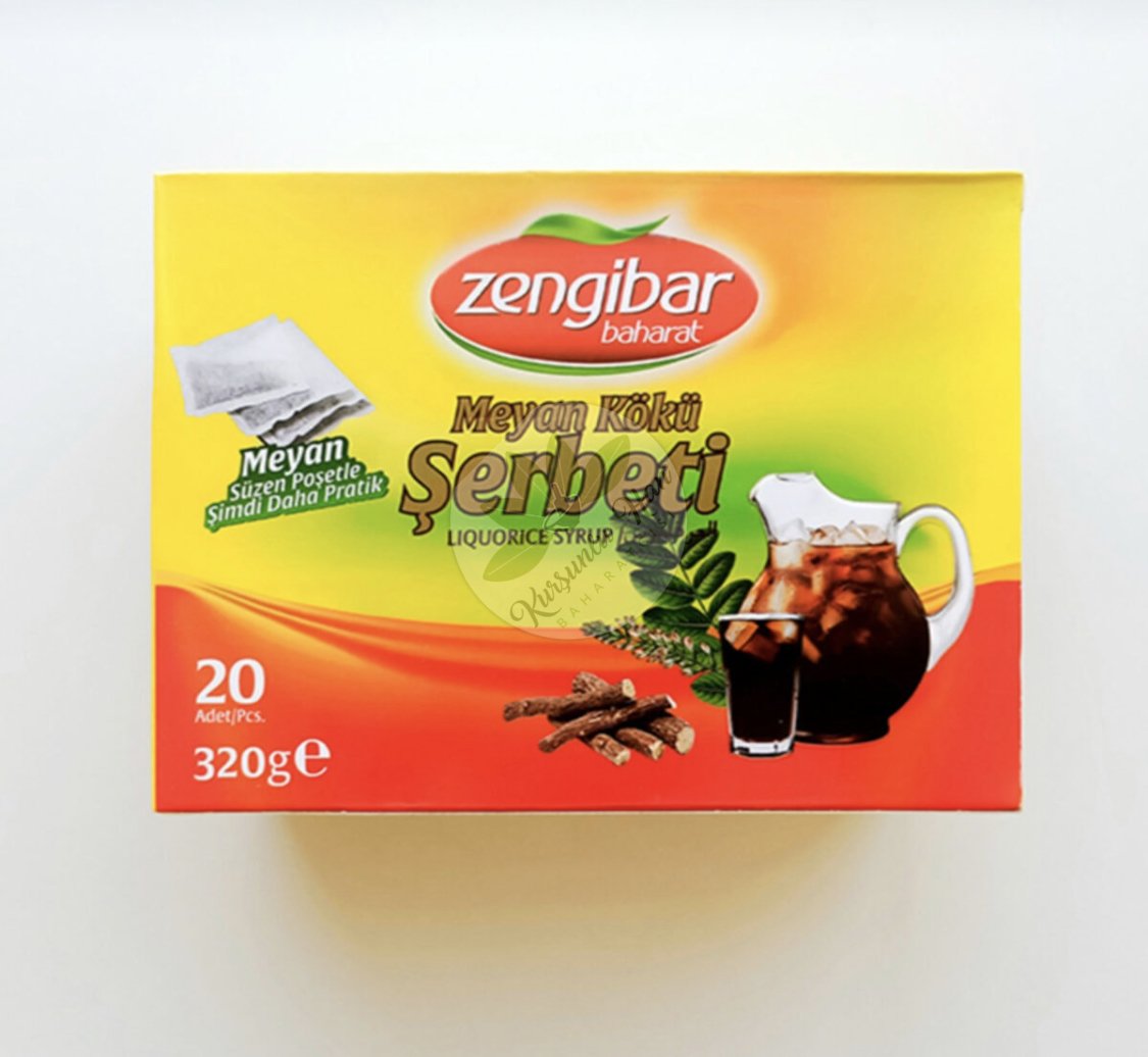 Zengibar Meyan Kökü Şerbeti Süzen Poşet 20 x 16 G
