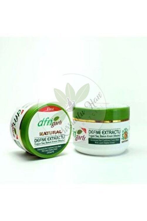 Habipoğlu Dfn Garlı Defneli & Zeytinyağlı Doğal Yoğun Saç Bakım Kremi 250 ml